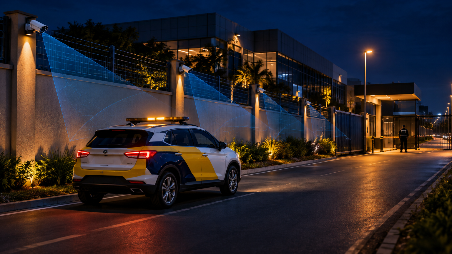 Ronda motorizada e segurança eletrônica: o mix que cobre o que a portaria não cobre